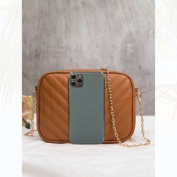 New Crossbody Bag Brown 227 - Picture 3 of 3